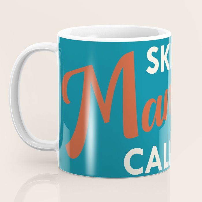 Vintage Mammoth Mountain Ski Poster Coffee Mug Gallery Image 3
