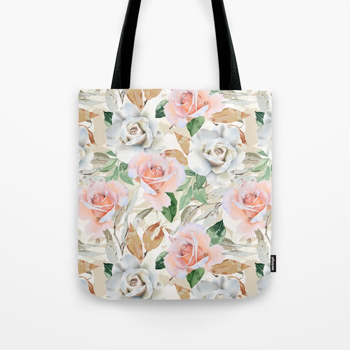 Nice flowered lush garden 4 Tote Bag Gallery Image 1