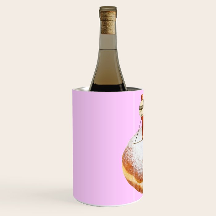 powder days pink Wine Chiller Gallery Image 2