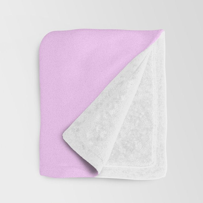 powder days pink Throw Blanket Gallery Image 3