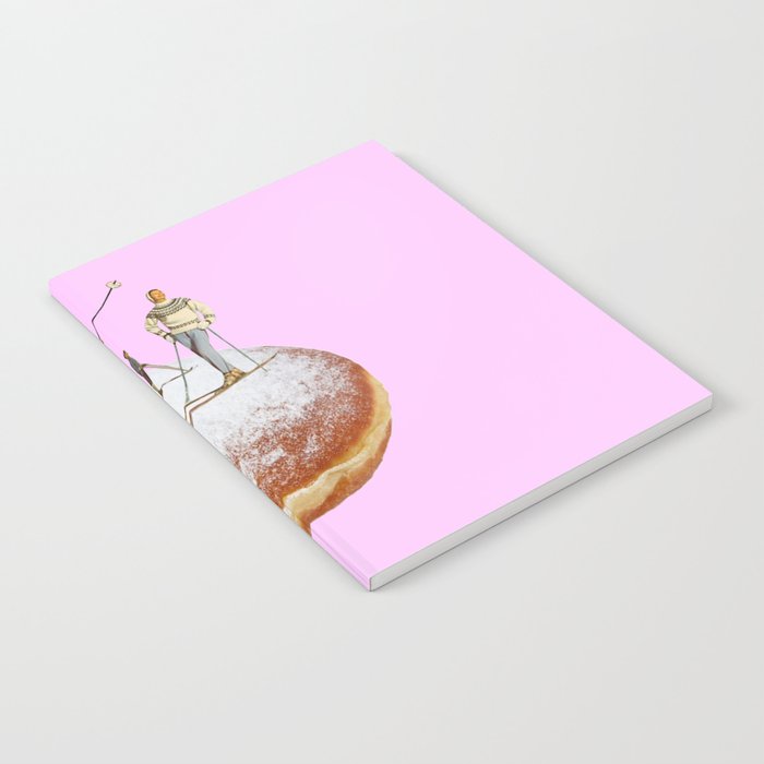 powder days pink Notebook Gallery Image 2