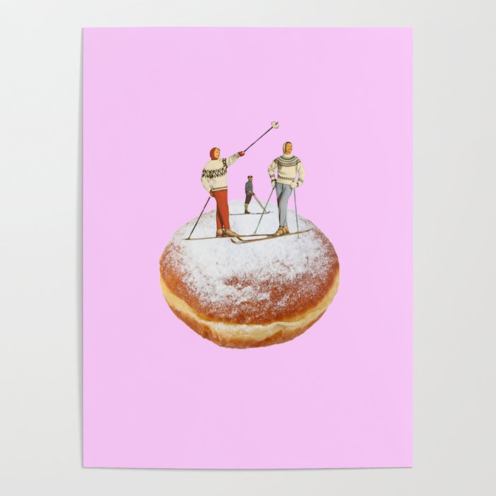 powder days pink Poster Gallery Image 1