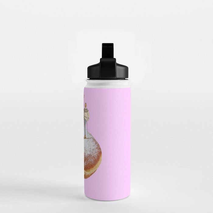 powder days pink Water Bottle Gallery Image 2