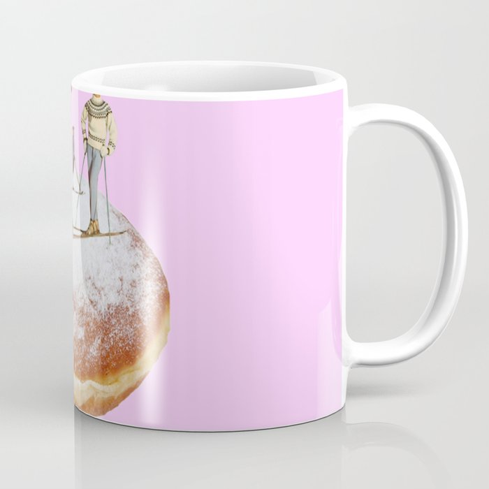 powder days pink Coffee Mug Gallery Image 1