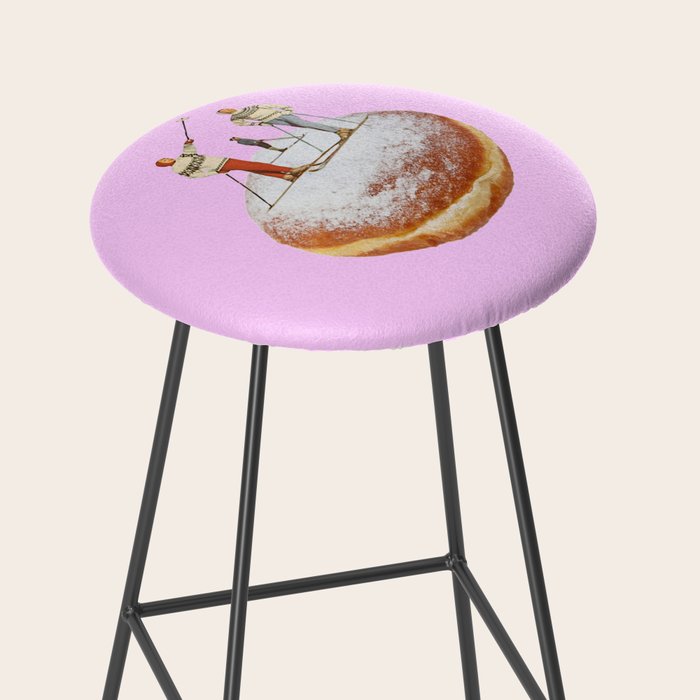 powder days pink Stool Gallery Image 2