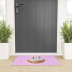 powder days pink Welcome Mat Gallery Image 3