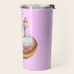 powder days pink Travel Mug Gallery Image 2