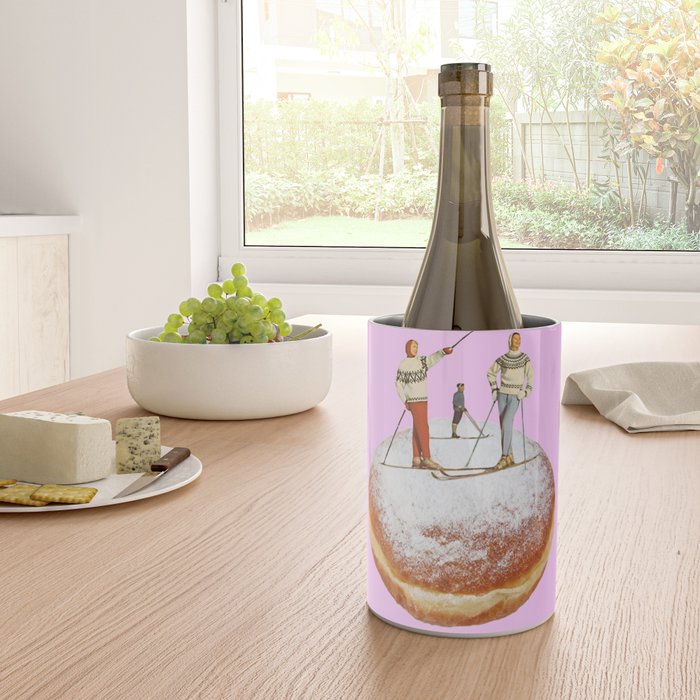 powder days pink Wine Chiller Gallery Image 4
