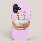 powder days pink iPhone Case Gallery Image 1