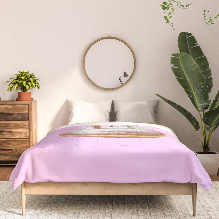 powder days pink Comforter Gallery Image 3