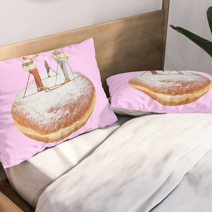 powder days pink Pillow Sham Gallery Image 2