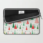 Mid Century Happy Holidays Laptop Sleeve Gallery Image 2