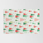 Mid Century Happy Holidays Rug Gallery Image 2
