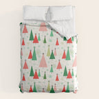 Mid Century Happy Holidays Comforter Gallery Image 6