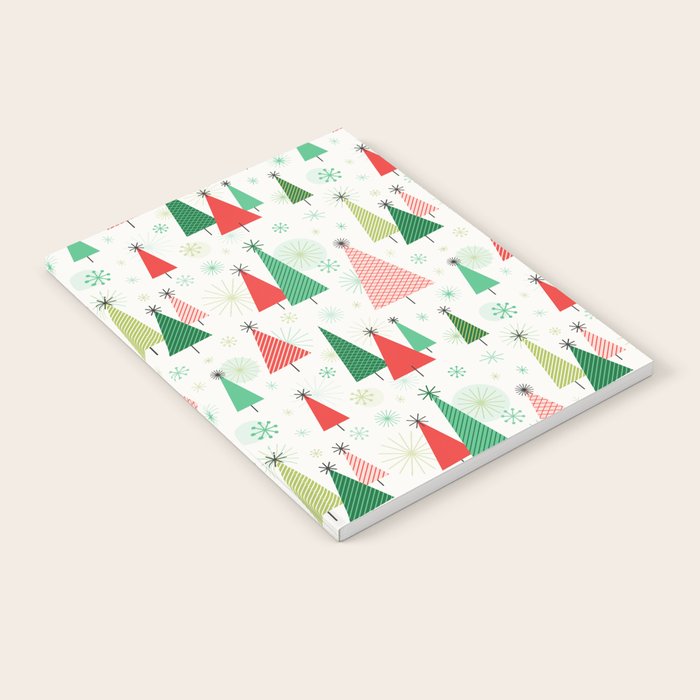 Mid Century Happy Holidays Notebook Gallery Image 2