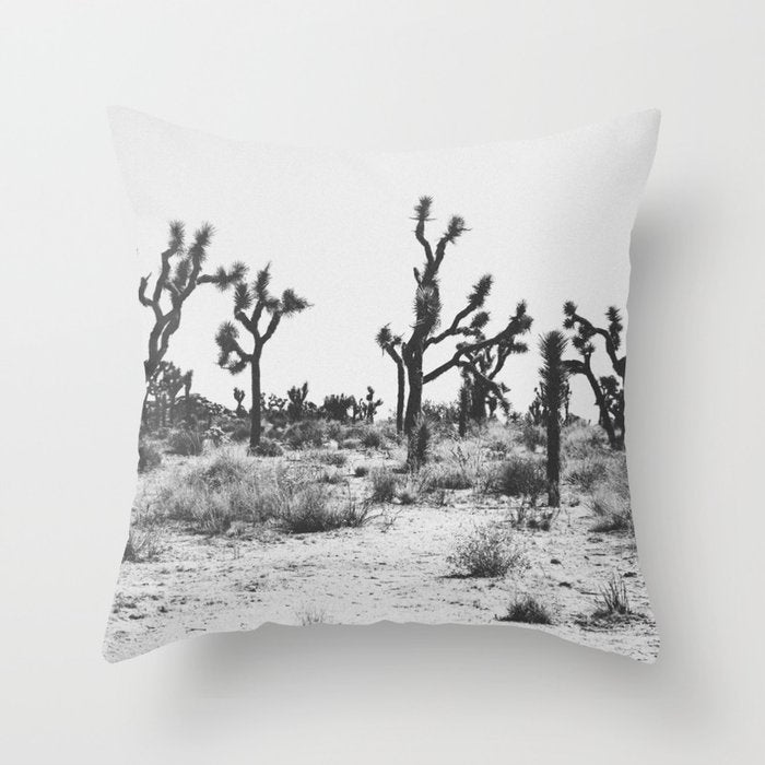 JOSHUA TREE IX / California Desert Throw Pillow Gallery Image 6