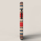 Bohemian Tapestry: Timeless Moroccan Heritage Fabrics iPhone Case Gallery Image 2