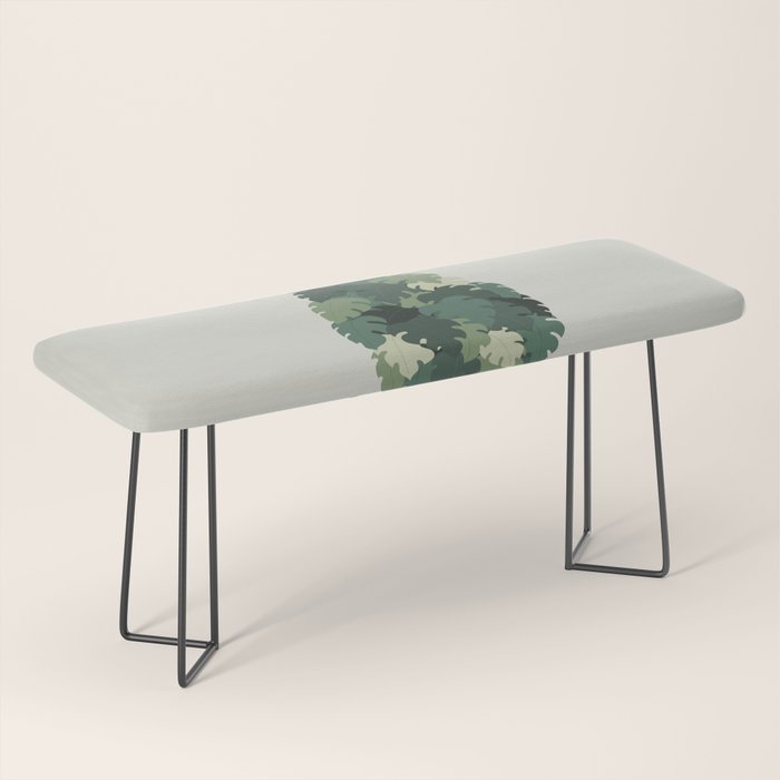 Cat Plants: Meowstera Bench Gallery Image 1