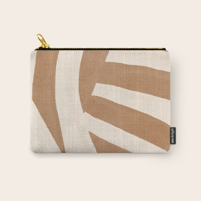 abstract minimal 82 Carry All Pouch Gallery Image 1
