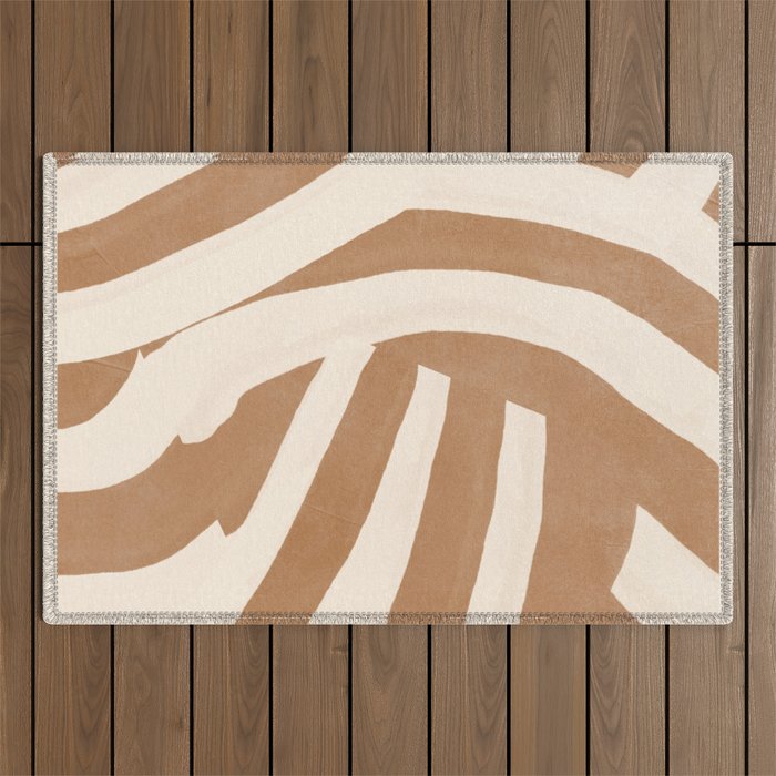 abstract minimal 82 Outdoor Rug Gallery Image 1