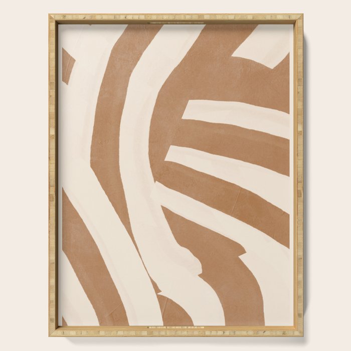 abstract minimal 82 Serving Tray Gallery Image 1