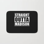 Straight Outta Madison Bath Mat Gallery Image 1