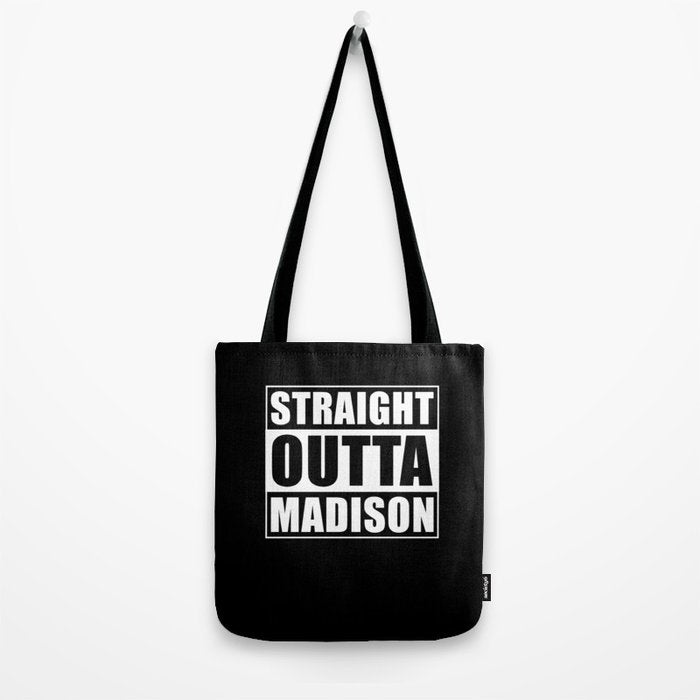 Straight Outta Madison Tote Bag Gallery Image 2