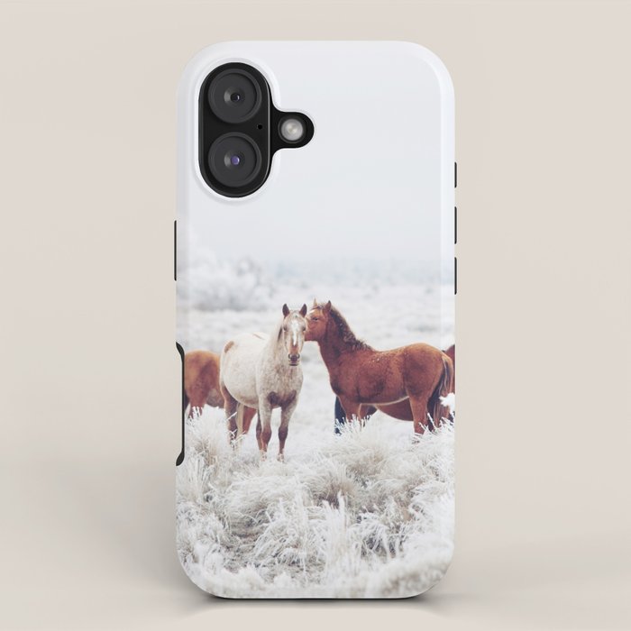 Winter Horseland iPhone Case Gallery Image 1