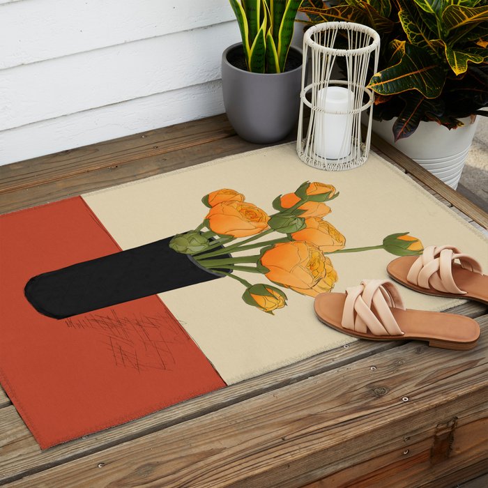 Tulip Bouquet Gift 7 Outdoor Rug Gallery Image 2