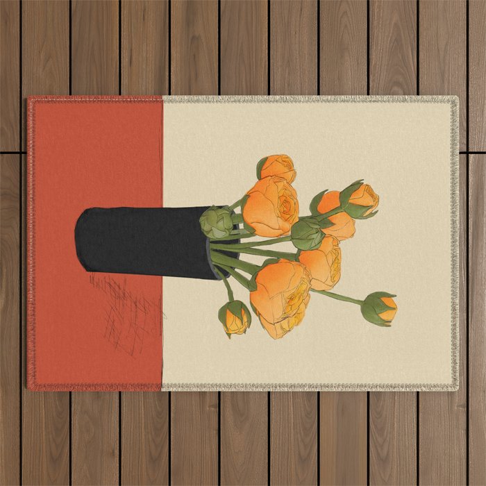 Tulip Bouquet Gift 7 Outdoor Rug Gallery Image 1