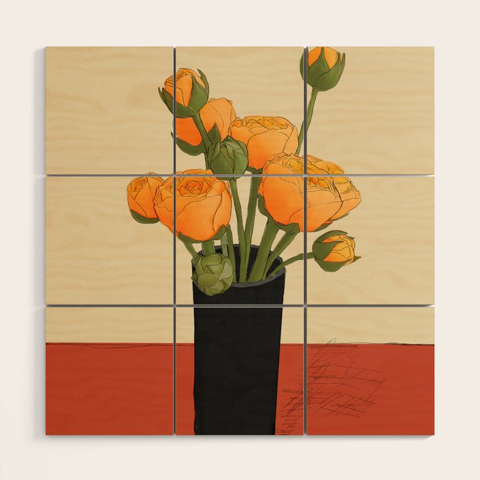 Tulip Bouquet Gift 7 Wood Wall Art Gallery Image 1
