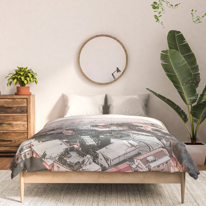 Italy Coast Amalfi Comforter Gallery Image 3