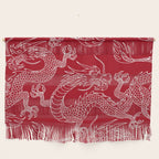 Lunar Year White Dragon Wall Hanging Gallery Image 1