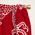 Lunar Year White Dragon Window Curtain Gallery Image 2