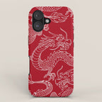 Lunar Year White Dragon iPhone Case Gallery Image 1