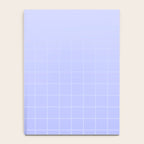 Future Grid Dreamy Ombre Minimal Pattern in Soothing Lavender Pastel Notebook Gallery Image 4