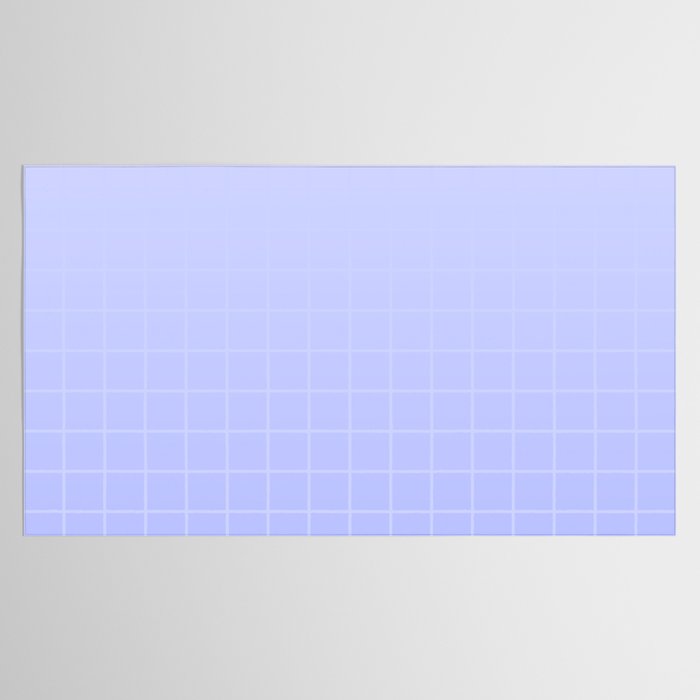 Future Grid Dreamy Ombre Minimal Pattern in Soothing Lavender Pastel Tablecloth Gallery Image 2