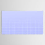Future Grid Dreamy Ombre Minimal Pattern in Soothing Lavender Pastel Tablecloth Gallery Image 2