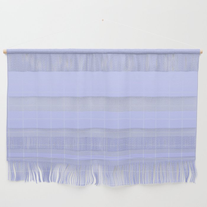 Future Grid Dreamy Ombre Minimal Pattern in Soothing Lavender Pastel Wall Hanging Gallery Image 1