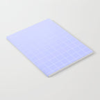 Future Grid Dreamy Ombre Minimal Pattern in Soothing Lavender Pastel Notebook Gallery Image 2