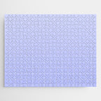 Future Grid Dreamy Ombre Minimal Pattern in Soothing Lavender Pastel Jigsaw Puzzle Gallery Image 1