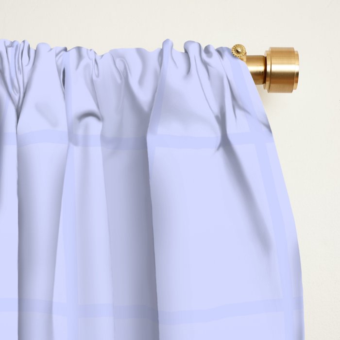 Future Grid Dreamy Ombre Minimal Pattern in Soothing Lavender Pastel Window Curtain Gallery Image 2
