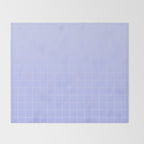 Future Grid Dreamy Ombre Minimal Pattern in Soothing Lavender Pastel Throw Blanket Gallery Image 2