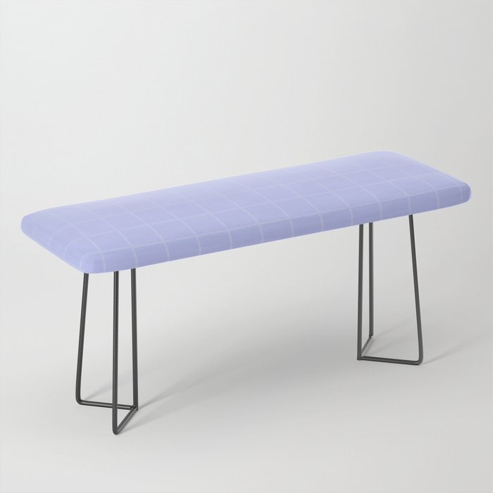Future Grid Dreamy Ombre Minimal Pattern in Soothing Lavender Pastel Bench Gallery Image 1
