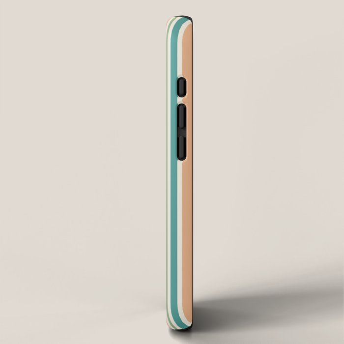 Classic Stripes XXVI - Natural Boho iPhone Case Gallery Image 2