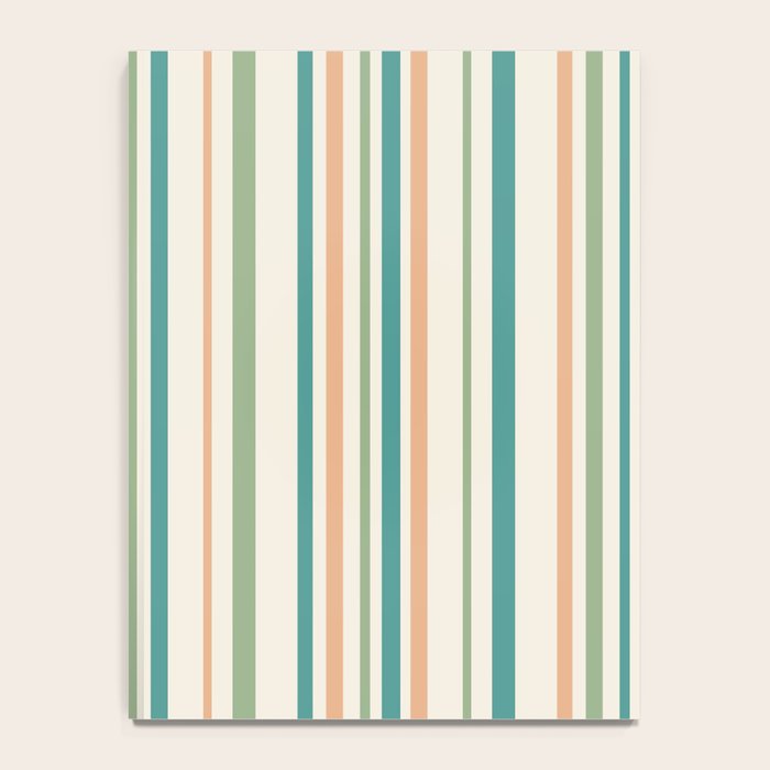Classic Stripes XXVI - Natural Boho Notebook Gallery Image 4