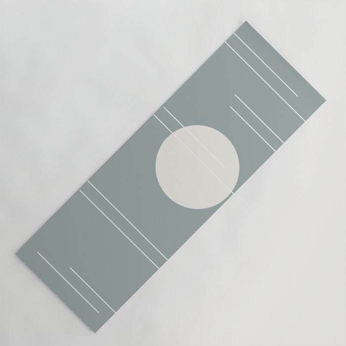 Minimal Sky Abstract XXXVII Yoga Mat Gallery Image 1