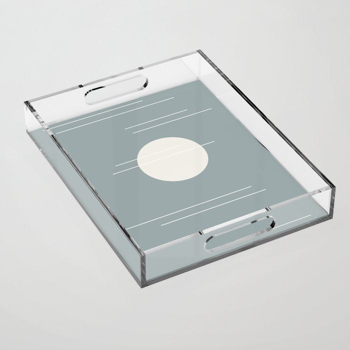 Minimal Sky Abstract XXXVII Acrylic Tray Gallery Image 1