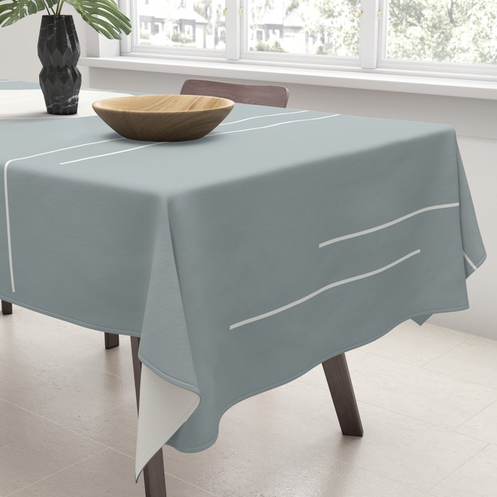 Minimal Sky Abstract XXXVII Tablecloth Gallery Image 3