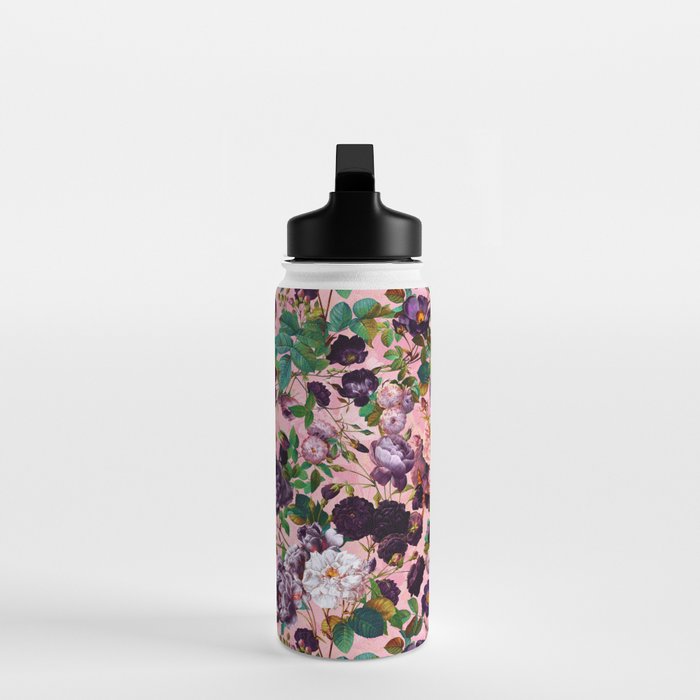 Rose Pink Garden Water Bottle Gallery Image 3
